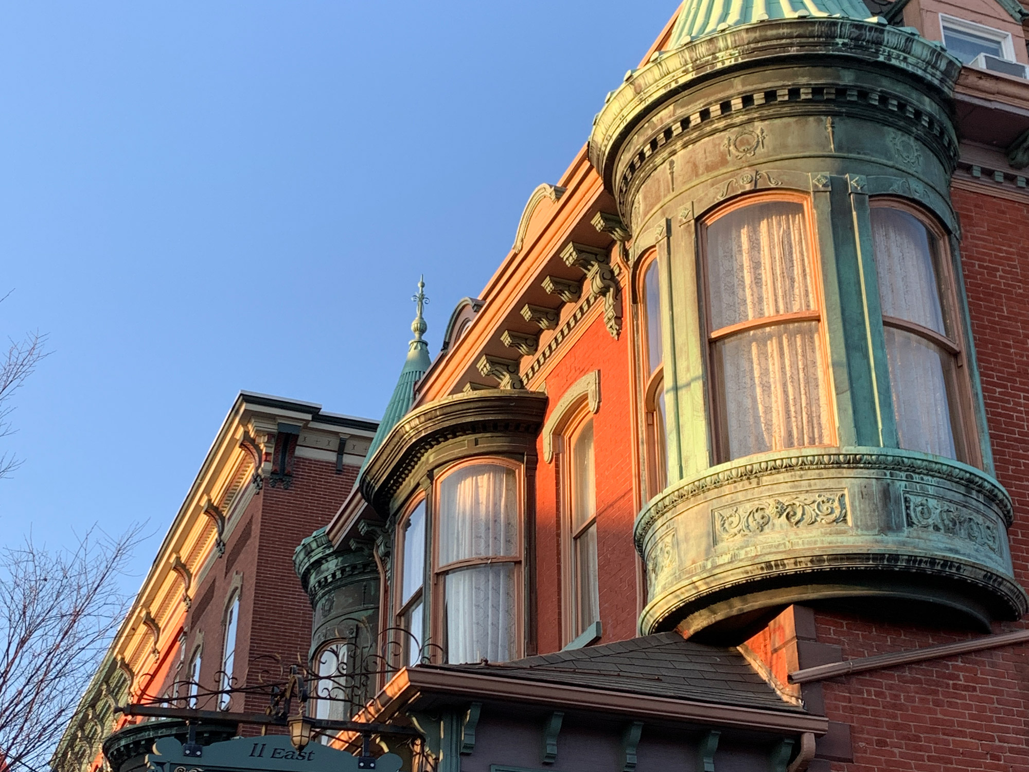 copula of a Victorian home in Boyertown, PA