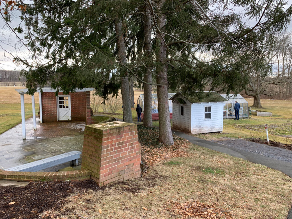 Backyard at the Eisenhower National HIstoric Site