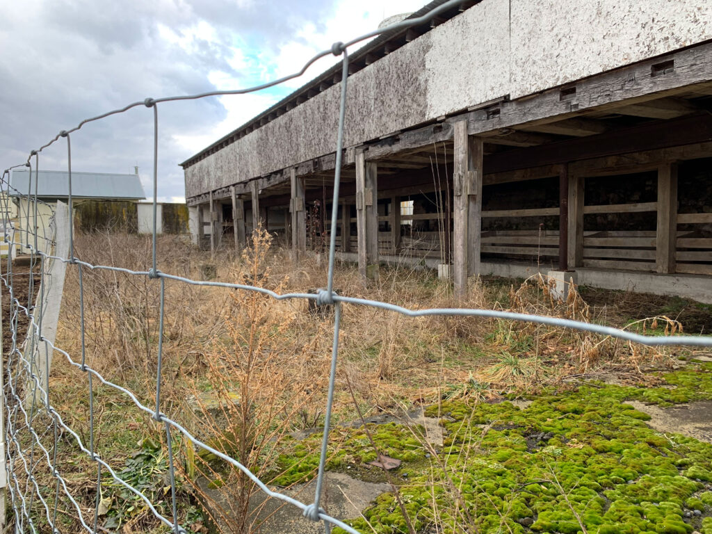 Cattle barn at the Eisenhower National Historic Site