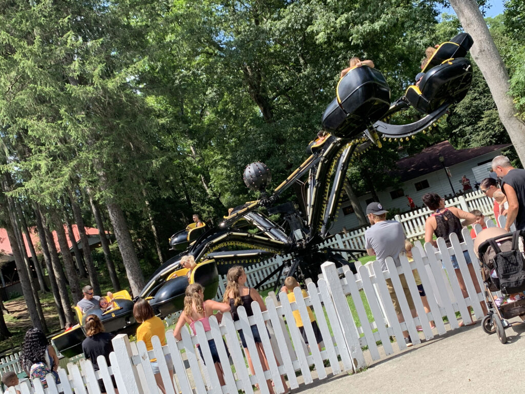 Kiddie ride at Idlewild