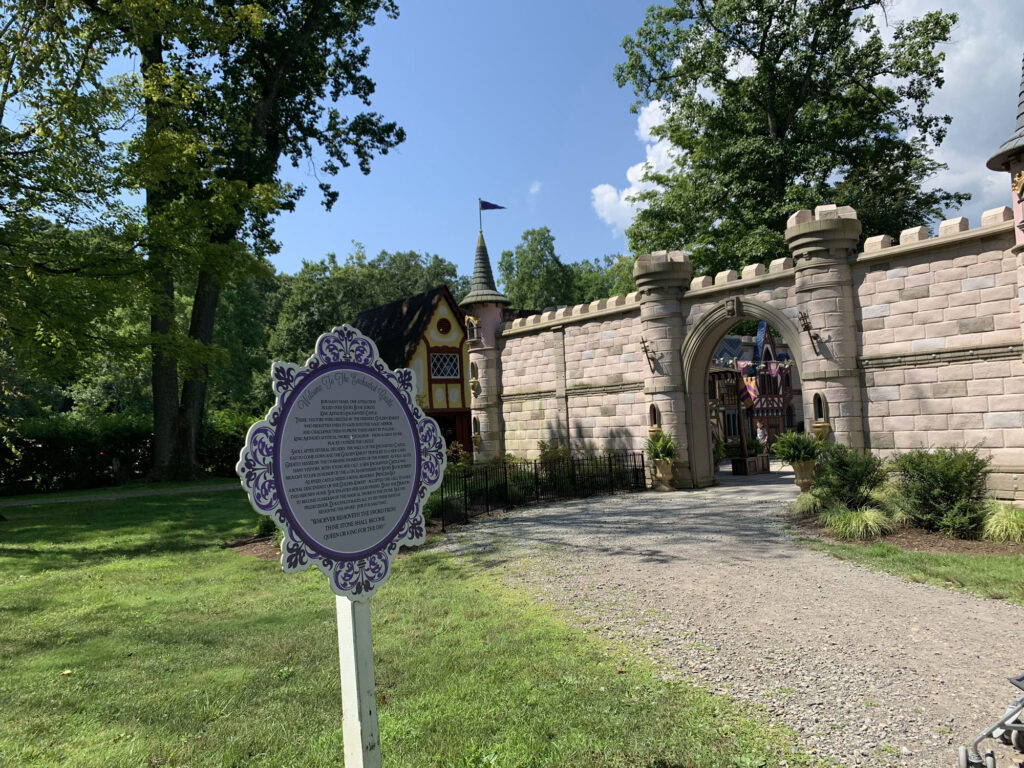 castle at Story Book Forest at Idlewild