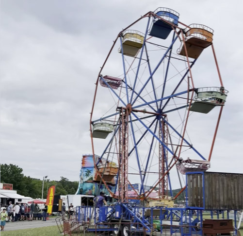 Ferris wheel at the Berks County Fair