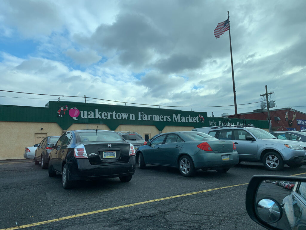 Exterior of the Quakertown Farmers Market