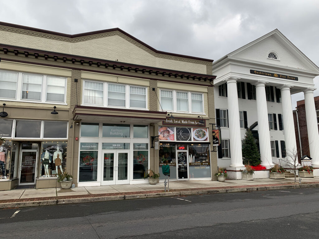 The Karlton and Free Press Buildings in Quakertown, PA